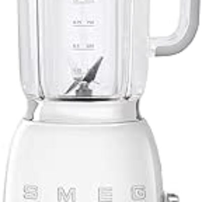 BLF01WHEU	BLENDER SMEG BLANC ANNEES 50 VINTAGE DESIGN